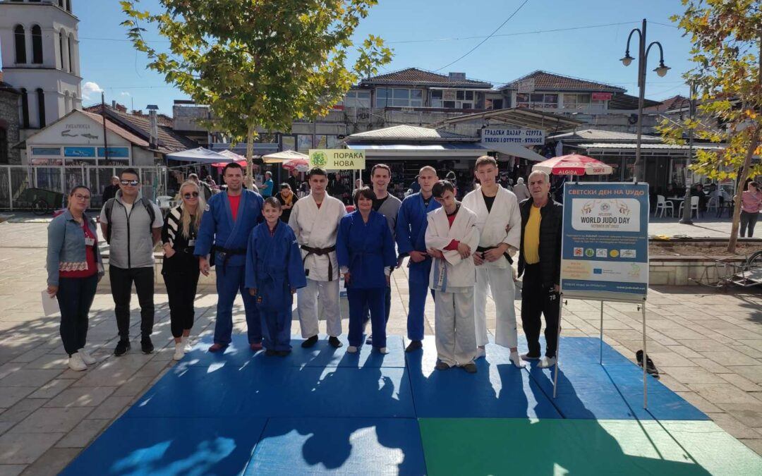 Celebrating World Judo Day in Struga, Macedonia