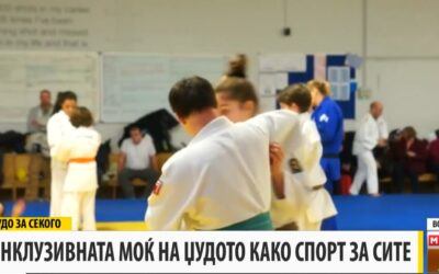 Judo4All Project presented on the National TV station in Macedonia